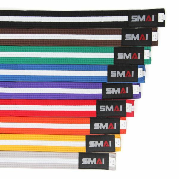 Belts With White Stipe