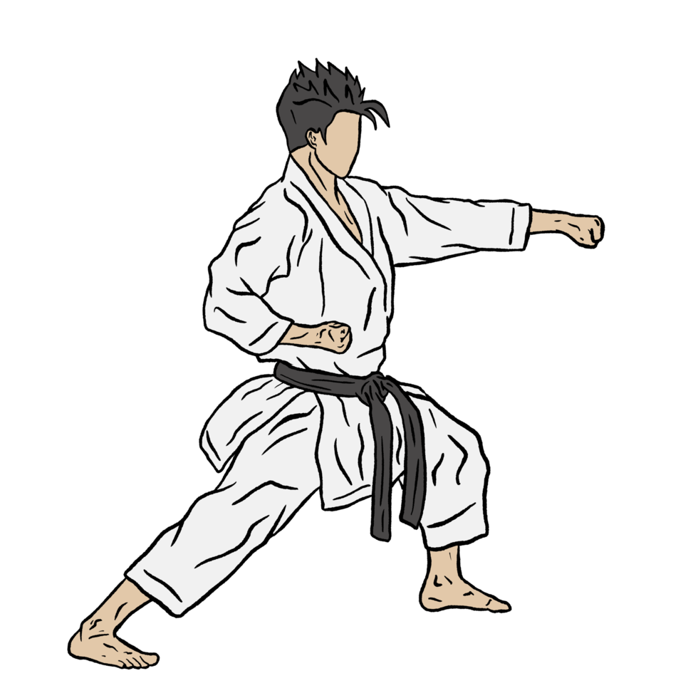 illustration-of-karate-free-png