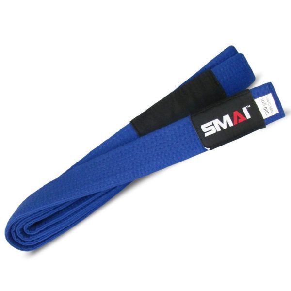 High-quality SMAI BJJ Belt made from 100% cotton with a 5mm thick jute-filled core, designed for durability and intense Brazilian Jiu-Jitsu training.