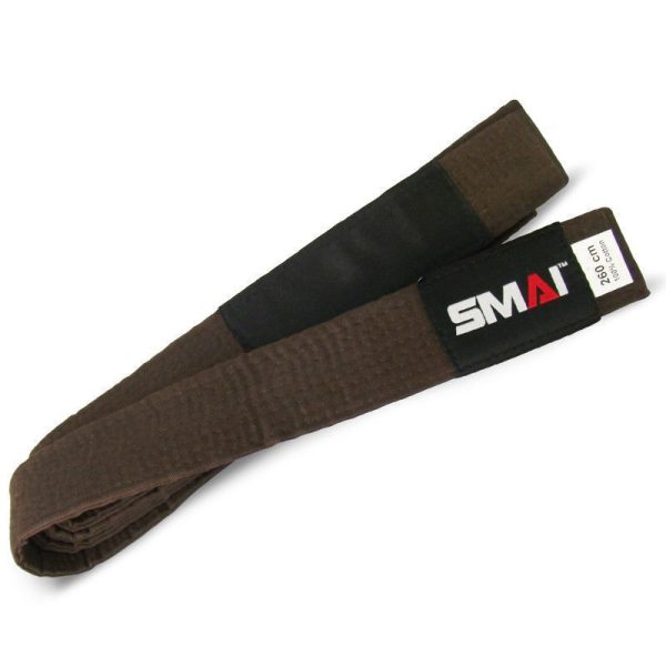 High-quality SMAI BJJ Belt made from 100% cotton with a 5mm thick jute-filled core, designed for durability and intense Brazilian Jiu-Jitsu training.