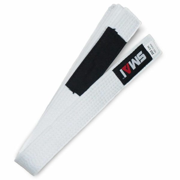High-quality SMAI BJJ Belt made from 100% cotton with a 5mm thick jute-filled core, designed for durability and intense Brazilian Jiu-Jitsu training.
