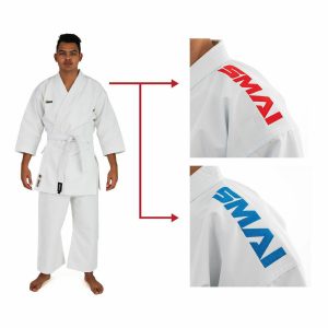 WKF-approved lightweight Kumite GI with moisture-wicking fabric and Cool Guard mesh inserts.